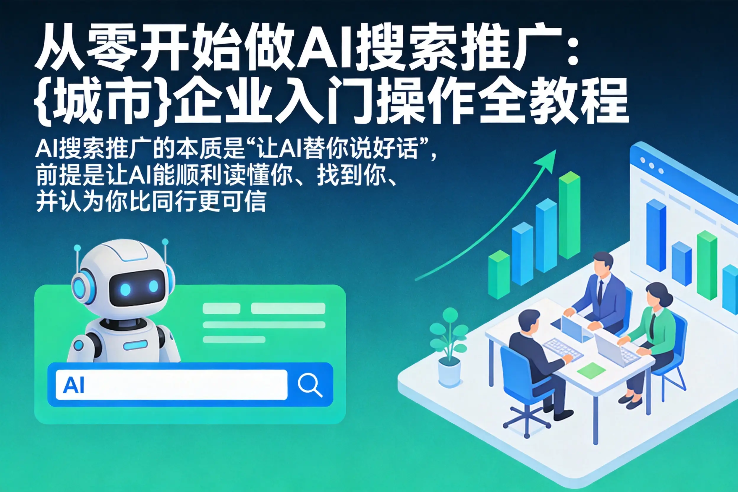 从零开始做AI搜索推广：垫江企业入门操作全教程